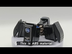 वाटरप्रूफ कारलिंग बोट रोकर स्विच 12v 20a 24v 10a