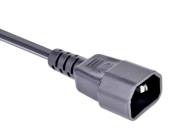 300V जापान एसी पावर कॉर्ड तीन प्लग 3 कोर एक्सटेंशन पावर केबल 18 औसत
