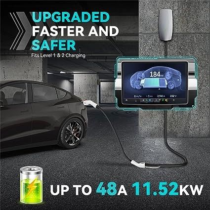 मॉडल 3 इलेक्ट्रिक वाहन कार चार्जर 11kw 22kw पोर्टेबल ईवी चार्जर टाइप 2