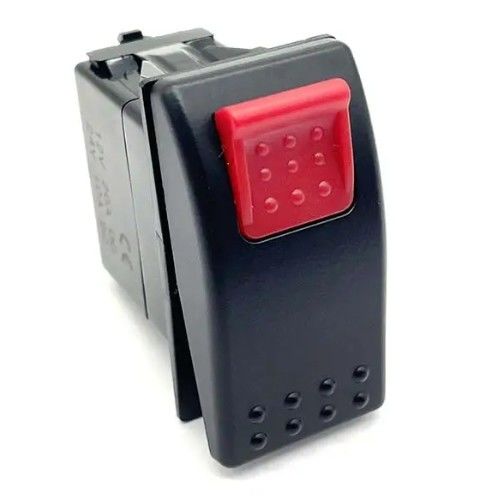डीसी 24v 10a 20a सुरक्षा रॉकर स्विच कार नाव समुद्री टॉगल प्रिंट लेजर 12v