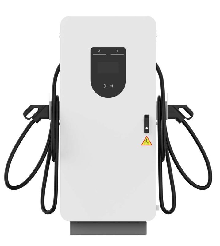सुपर डीसी 60kW OCPP 1.6 EV फास्ट चार्जर फ्लोर स्टैंड EV डीसी चार्जिंग स्टेशन
