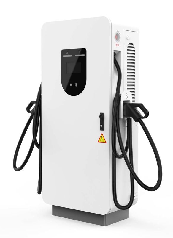 सुपर डीसी 60kW OCPP 1.6 EV फास्ट चार्जर फ्लोर स्टैंड EV डीसी चार्जिंग स्टेशन