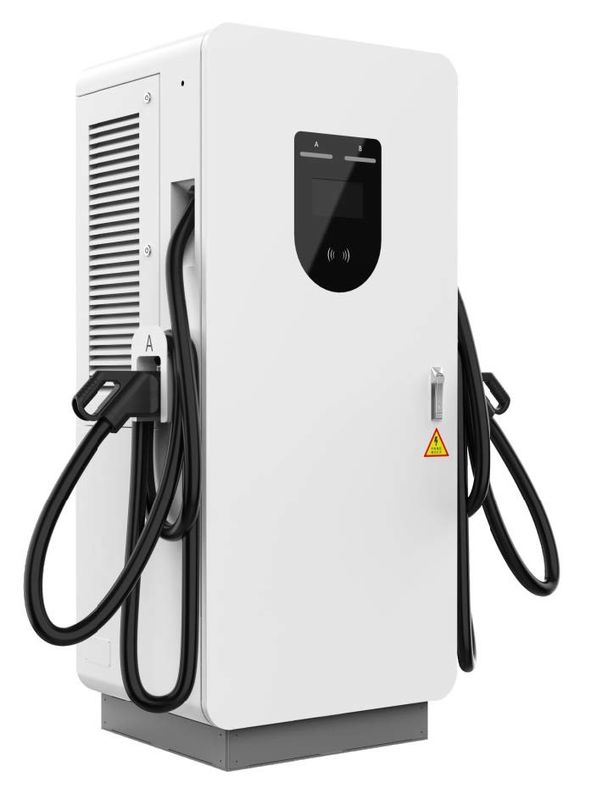 सुपर डीसी 60kW OCPP 1.6 EV फास्ट चार्जर फ्लोर स्टैंड EV डीसी चार्जिंग स्टेशन