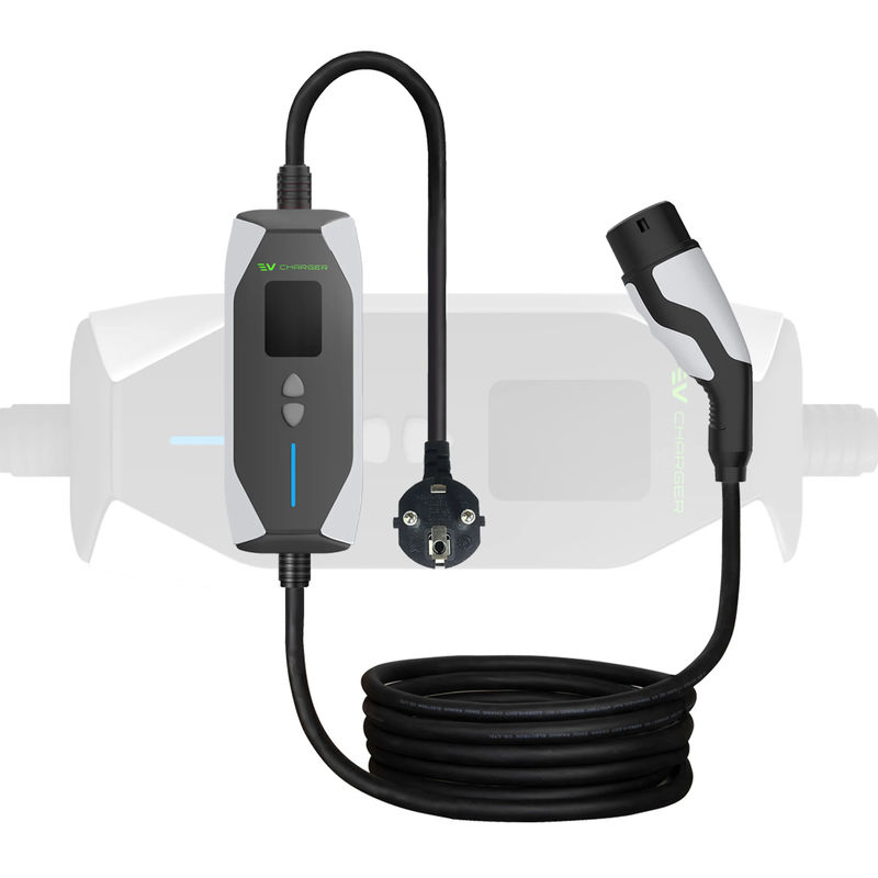 16A 3.5KW 32A 7KW पोर्टेबल EV 240V TYPE 2 होम पोर्टेबल लेवल 2 EV चार्जर फॉर EV कार