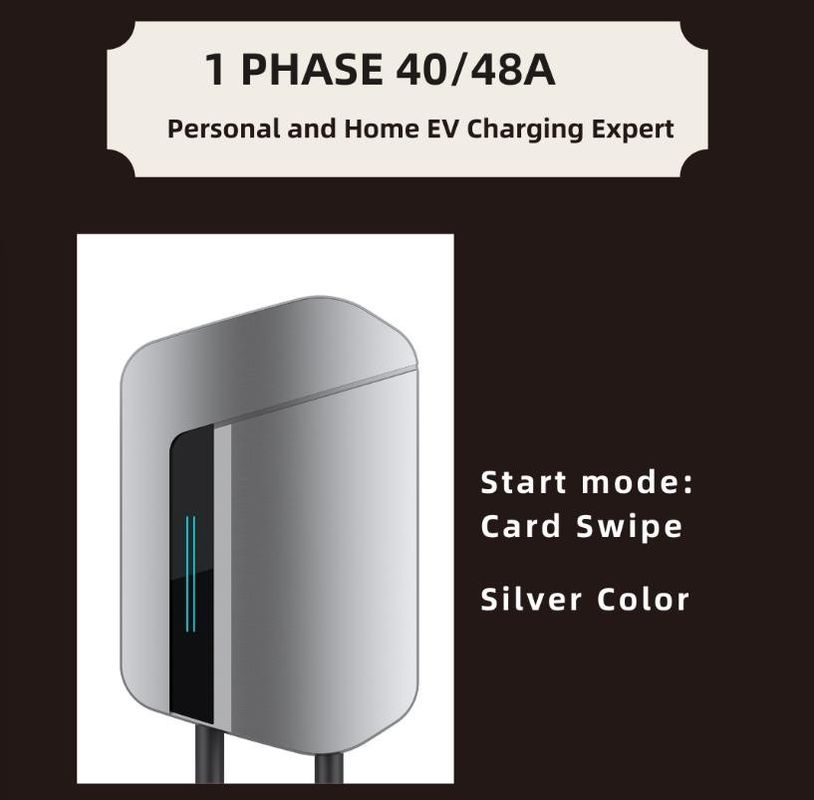 ओईएम ओडीएम 9KW 11KW टाइप 1 टेस्ला के लिए NACS EV स्मार्ट एपीपी EV कार EV होम चार्जिंग स्टेशन EV चार्जर