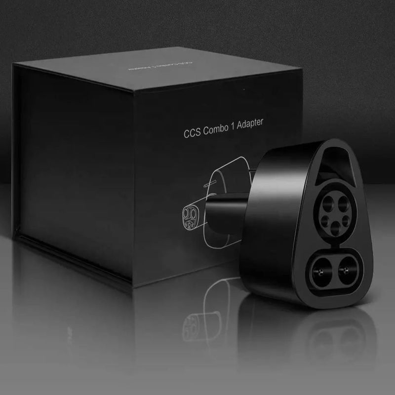 डीसी कनेक्टर CCS1 से टेस्ला ईवी चार्जिंग फास्ट 250KW के लिए टेस्ला चार्जिंग एडाप्टर